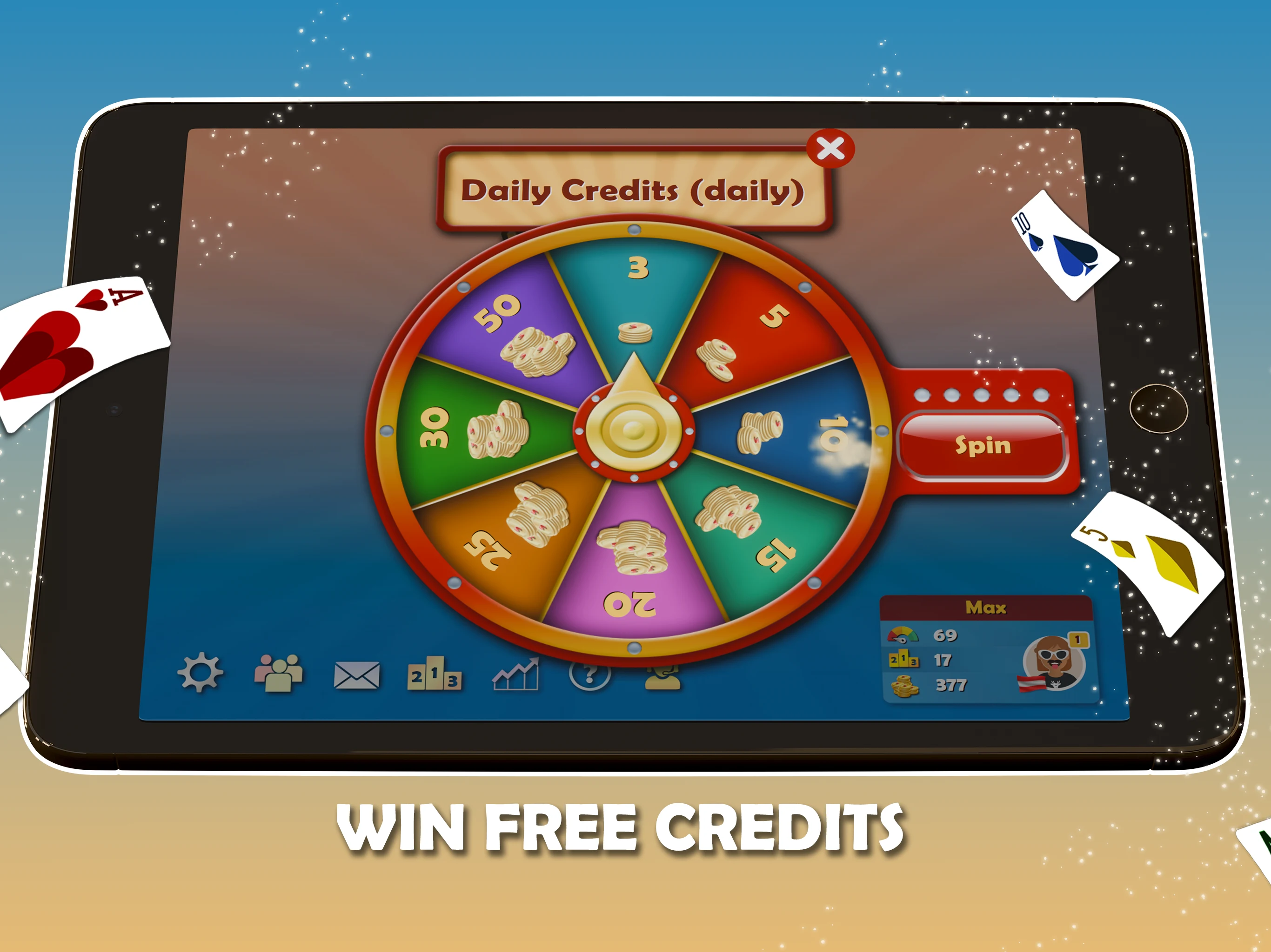 Crazy Eights Online screenshot