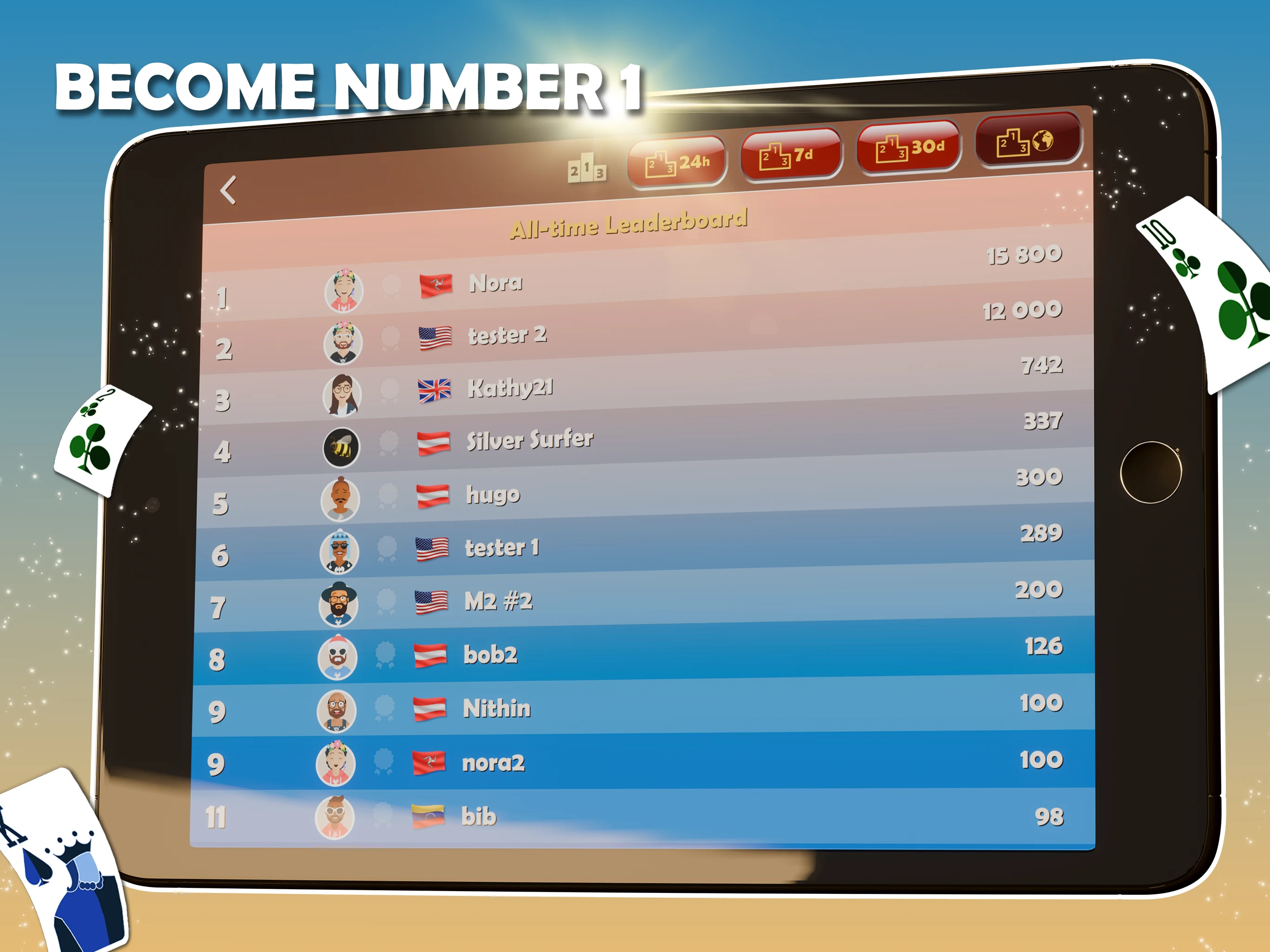 Crazy Eights Online screenshot