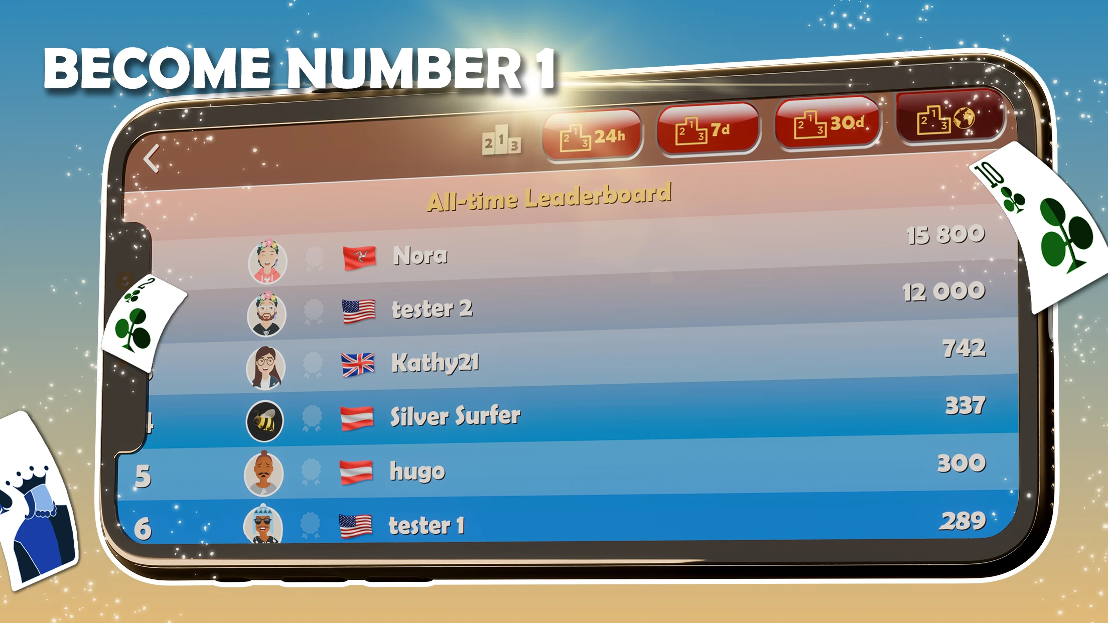 Crazy Eights Online screenshot